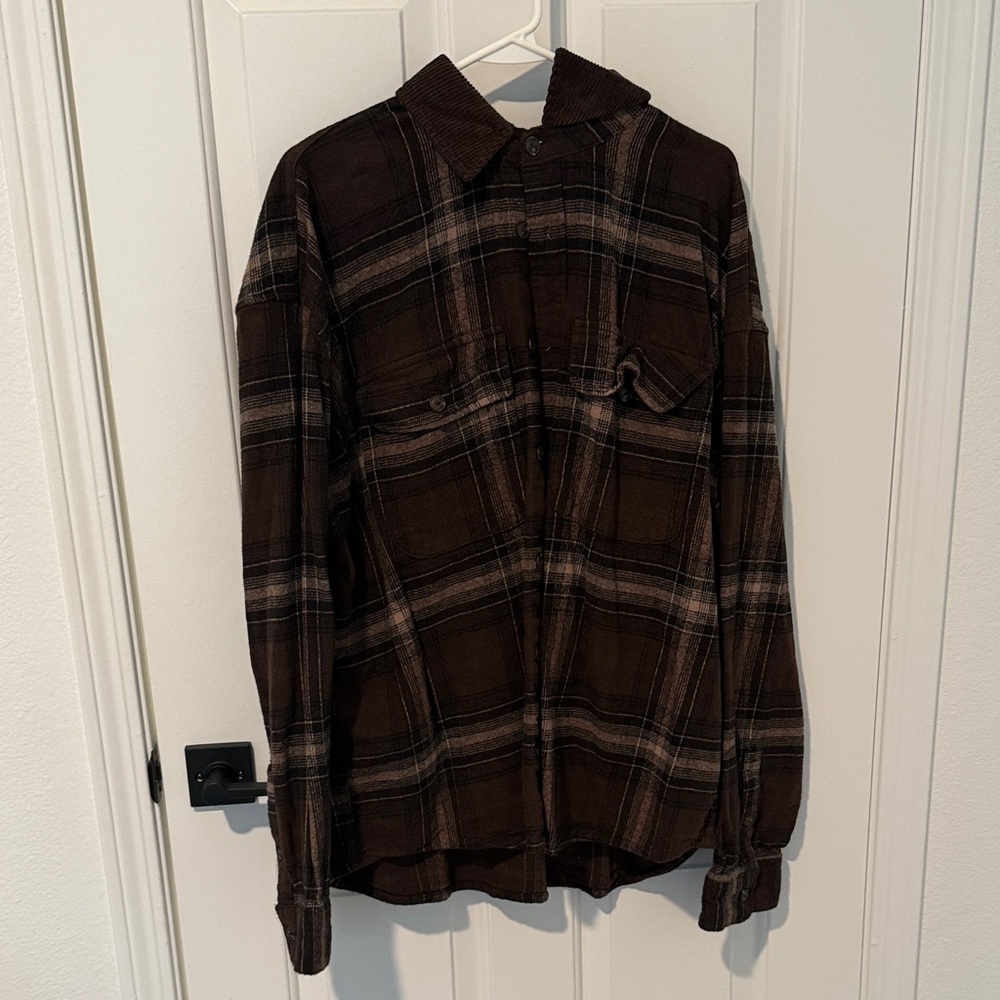 90’s Oversized Shirt Jacket